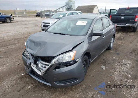 2015 Nissan Sentra Sv z USA, uszkodzony, nr VIN 3N1AB7AP1FL676653